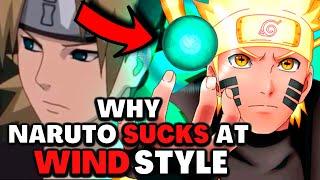 Why Naruto Only Knows One Wind Style Jutsu