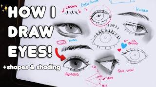 How I DRAW EYES | iPad pro | Eye Tutorial  