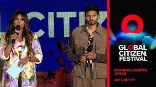 Priyanka Chopra Jonas & Jay Shetty on Taking Action for Sanitation | Global Citizen Festival: NYC