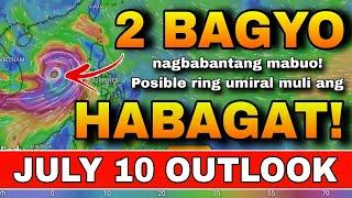 LOOK: PAMUMUO NG BAGYO, TUMATAAS! ️ | WEATHER UPDATE TODAY | ULAT PANAHON TODAY | HABAGAT UPDATE