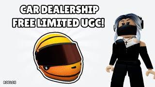 Free Limited UGC! How To Get Foxzie's Basketball Helmet in Car Dealership Tycoon | Roblox