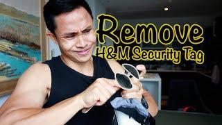 How to Remove H&M Security Tag (Life Hack)