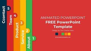 Design an Interactive PowerPoint Presentation Slide Animation  - PPT Template Free - Astonishing ppt