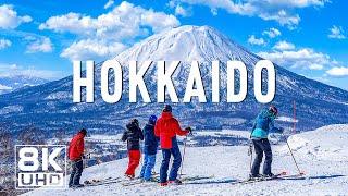 Hokkaido 8K  Snow Festivals, Hot Springs, and Stunning Scenery