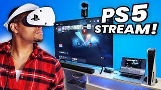 Building a PS5 Living Room Stream Setup! (PSVR2)