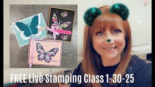 FREE  Live Stamping Class January 30, 2025