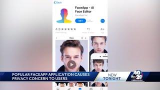 Popular faceapp application causes privacy concern to users