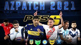  PARCHE OFICIAL ARGENTINO Edición 2021 - 2022 | AZPATCH - PES 6