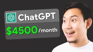 Chat GPT: $4500/month Passive Income Blueprint