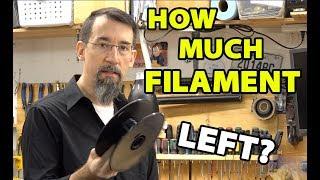 Find How Much Filament is Left on a Roll
