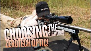 Choosing the right ZeroTech Optic for your rifle build with Jack from Verified Long Range