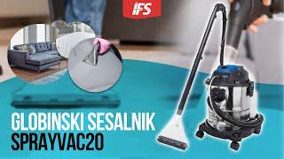 Mokro-suhi globinski sesalnik Scheppach SPRAYVAC20