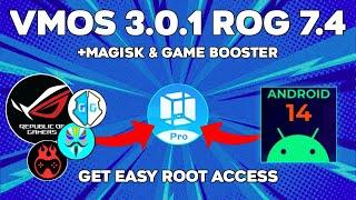 VMOS Pro Root v3.0.1 | Custom ROM Gaming ROG 7.4