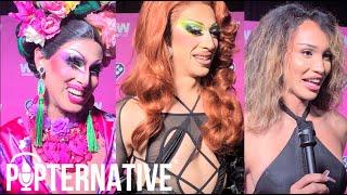 Drag Race Mexico S2 Premiere Carpet Interviews: Crystal Methyd, Mirage, Kerri Colby and more