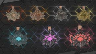 Neon Dawn season rank charms