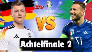 ACHTELFINALE 2 DEUTSCHLAND vs ITALIEN  EURO 2024 Sticker Orakel #38 Topps UEFA EURO 2024