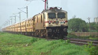 22718 SECUNDERABAD-RAJKOT SUPERFAST TRAINS WITH DIFFERENT LOCOMOTIVES COMPILATION VIDEO