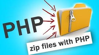 How to Zip your files using PHP - Tutorial - Quick programming