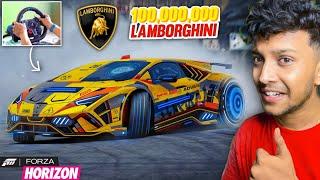 FINALLY I GOT THE MOST RAREST LAMBORGHINI CAR!   Forza horizon 5 - LOGITECH G29