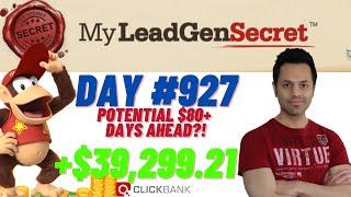 POTENTIAL $80+ DAYS AHEAD?!...My Lead Gen Secret Case Study Results 2024 (Day #927)