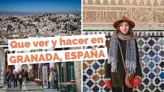 10 Cosas Que Ver y Hacer en Granada, España Guía Turística