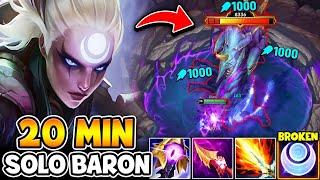 DIANA JUNGLE IS A LITERAL CHEAT CODE! (SOLO BARON AT 20 MINUTES WTF?)