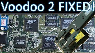 Hot Take: HT140 SMD Tweezers saved this Voodoo 2!