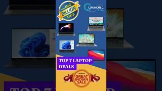 TOP️7 LAPTOP Deals on Flipkart Big Billion Days & Amazon great Indian Sale || Launched New || #sale