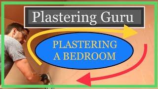 Plastering a bedroom start to finish - Plastering Guru