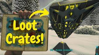 Desert Loot Crates On Crystal Isles/ Ark Guides