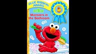 Sesame Street Elmo Monsters In the Bathroom Book