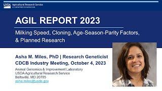 USDA AGIL Research Updates