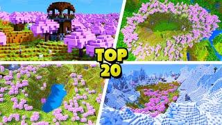 20 Incredible CHERRY GROVE SEEDS for Minecraft