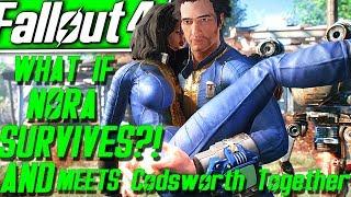 Fallout 4 - NORA SURVIVED - Nora & Nate Meeting Codsworth At Sanctuary - XBOX ONE & PC NORA MOD