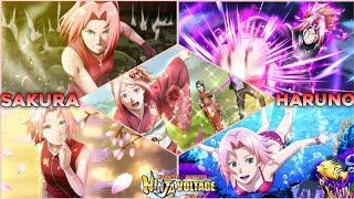 NxB NV: Sakura Haruno/Uchiha All Ultimate Jutsu Showcase (so far) | Naruto X Boruto Ninja Voltage