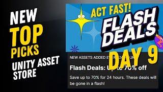 Unity Asset Store Flash Sale Day 9 | 70% Off Deals