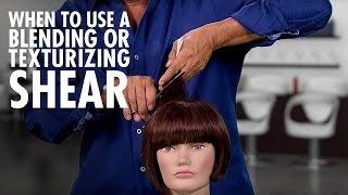 Texturizing, Thinning And Blending Shears... Which To Use And When