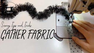  3 ways to sew gather fabric you should know P2 | Nabiesew