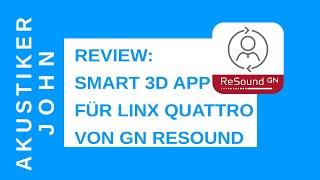 GN Smart 3D für die LinX ONE/ Quattro - Verbinden, Features, Tinnitus Manager