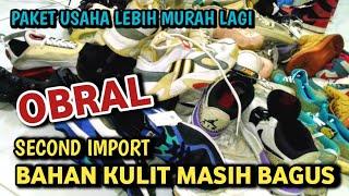 Obral sepatu bekas import bahan kulit masih layak buat gaya paket usaha lebih murah