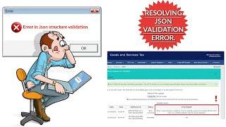Resolved error in json structure validation | GST | TAX EXPERT'S