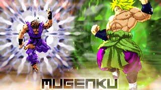 God Akuma challenges Broly! Dragon Ball Super vs Street Fighter Mugen Multiverse