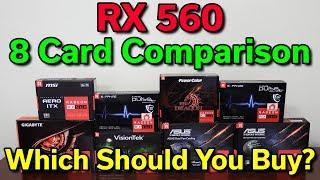 RX 560 - Which Card Should You Buy? - 8 Card Review - 2GB vs 4GB