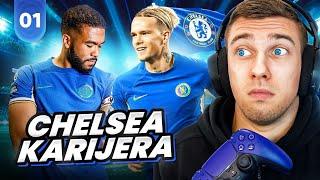 PREUZIMAM CHELSEA U NOVOJ KARIJERI U EA FC 24 ! CHELSEA KARIJERA #1