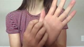 Second ASMR! Fast skin + shirt scratching