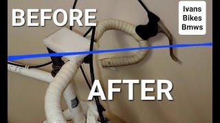 How To Clean / Restore Bright / White Bartape On A Road Bike | 4K