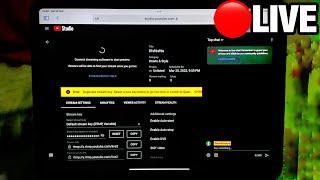 How To Live Stream iPad Pro Screen OR Camera to YouTube | Full Tutorial