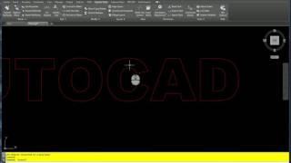 Create 3D Text in AutoCAD