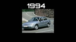 Evolution Of Hyundai Accent (1994-2023)#evolution #hyundai #accent #cars #2023 #shorts