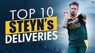 Dale Steyn TOP 10 Spectacular Bowled Wickets  | Magical Outswing Bowling